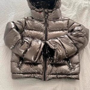 Women's Metallic Puffer Jacket